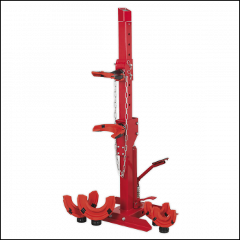 Sealey RE2311 Hydraulic Coil Spring Compressing Station with Gauge 2000kg Capacity