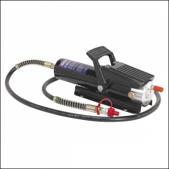 Sealey RE83/840/CWH Air Hydraulic Pump with Hose 10 Tonne