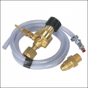 Sealey REG/KIT/MZ Industrial MIG Gas Regulator Kit No Gauge
