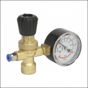 Sealey REG/MMG Disposable Cylinder MIG Gas Regulator 1-Gauge