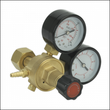 Sealey REG/MT Industrial MIG Gas Regulator 2-Gauge