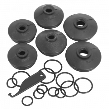 Sealey RJC01 Car Ball Joint Dust Covers - Pack of 6 Assorted