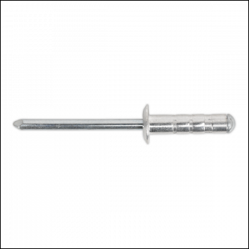 Sealey RM4012S Aluminium Multi-Grip Standard Flange Rivet 4 x 12mm - Pack of 200