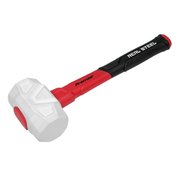 Sealey RMG16 Premier Rubber Mallet with Fibreglass Shaft & Graphite Core 16oz