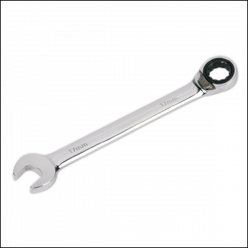 Sealey RRCW17 Premier Reversible Combination Ratchet Spanner 17mm