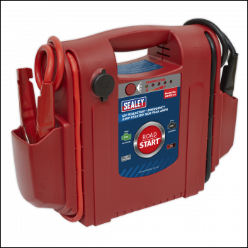 Sealey RS102 RoadStart® 12V Emergency Jump Starter 1600 Peak Amps
