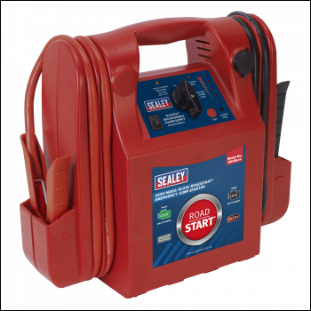 Sealey RS105 RoadStart® 12/24V Emergency Jump Starter 3200/1600 Peak Amps