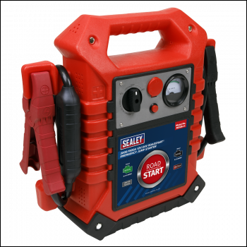 Sealey RS125 RoadStart® 12/24V Emergency Jump Starter 3000/1500 Peak Amps