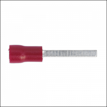 Sealey RT10 Blade Terminal 18 x 2.3mm, Red - Pack of 100