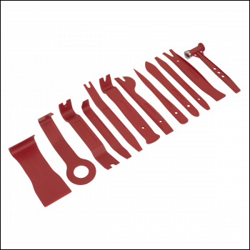 Sealey RT12KIT Trim & Upholstery Tool Set 12pc