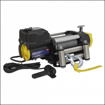 Sealey RW5675 Premier Industrial Recovery Winch 5675kg (12500lb) Line Pull 12V
