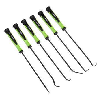 Sealey S01104 Siegen Pick & Hook Set Extra-Long 6pc