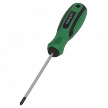 Sealey S01184 Siegen Pozi Screwdriver #0 x 75mm