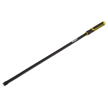 Sealey S01191 Pry Bar 900mm Straight Heavy-Duty with Hammer Cap