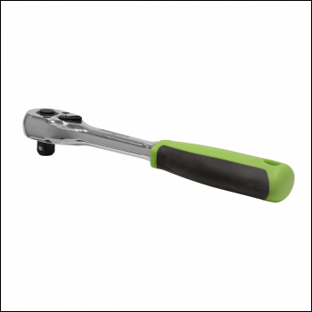 Sealey S01201 Siegen Pear-Head Ratchet Wrench with Flip Reverse 3/8 inch Sq Drive