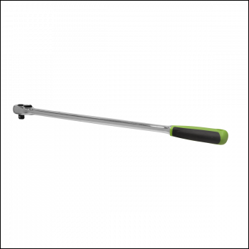 Sealey S01206 Siegen Extra-Long Pear-Head Ratchet Wrench with Flip Reverse 3/8 inch Sq Drive