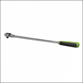 Sealey S01208 Siegen Extra-Long Flexi-Head Ratchet Wrench with Flip Reverse 3/8 inch Sq Drive