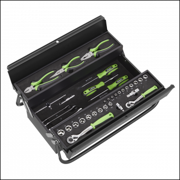 Sealey S01215 Siegen Cantilever Toolbox with Tool Kit 70pc