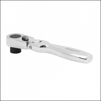 Sealey S01253 Siegen Micro Flexi-Head Ratchet Bit Driver 1/4 inch Hex