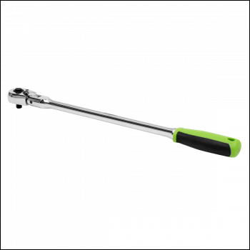 Sealey S01257 Siegen Long Flexi-Head Ratchet Wrench with Flip Reverse 1/4 inch Sq Drive