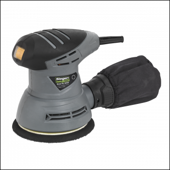 Sealey S0125 Siegen 125mm Random Orbital Palm Sander 240W/230V