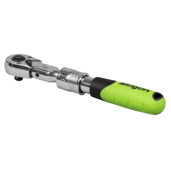Sealey S01294 Siegen Extendable Flexi-Head Ratchet Wrench 1/4 inch Sq Drive