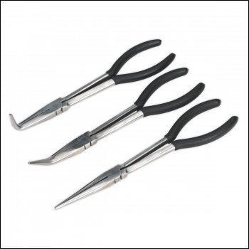 Sealey S0433 Siegen Needle Nose Pliers Set 275mm 3pc