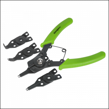 Sealey S0457 Siegen Internal/External Circlip Pliers Set