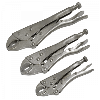 Sealey S0463 Siegen Locking Pliers Set 3pc