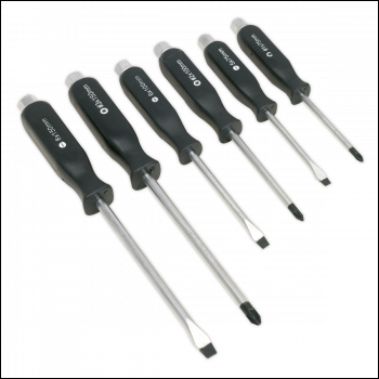 Sealey S0535 Siegen Hammer-Thru Screwdriver Set 6pc