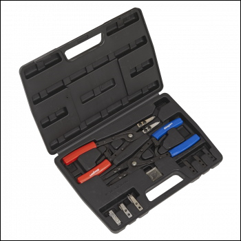 Sealey S0553 Siegen Internal/External Circlip Pliers Set 265mm