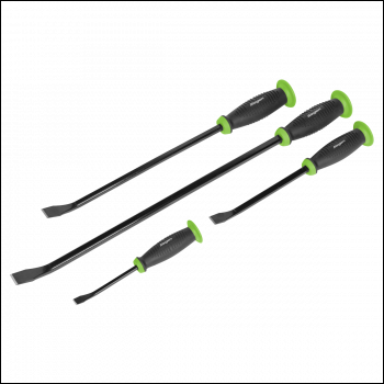 Sealey S0557 Pry Bar Set with Hammer Cap 4pc