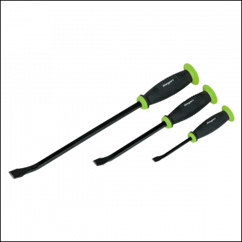 Sealey S0558 Siegen Pry Bar Set with Hammer Cap 3pc