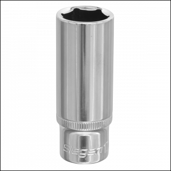 Sealey S0595 Siegen Deep Socket 3/8 inch Sq Drive 17mm