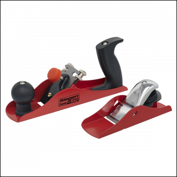 Sealey S06092 Siegen Wood Planer Set 235mm & 163mm