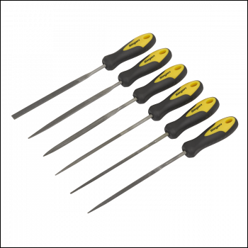 Sealey S0628 Siegen Needle File Set 100mm 6pc
