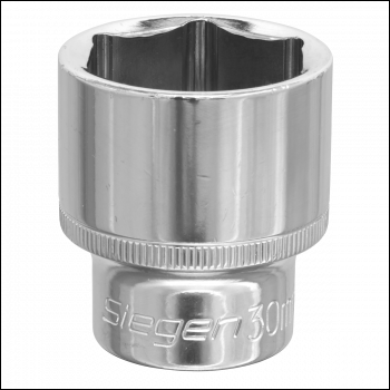 Sealey S0664 Siegen Socket 1/2 inch Sq Drive 30mm