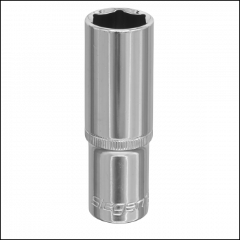 Sealey S0675 Siegen Deep Socket 1/2 inch Sq Drive 19mm