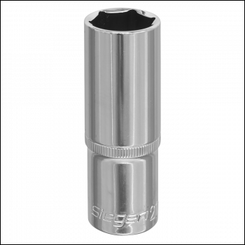 Sealey S0676 Siegen Deep Socket 1/2 inch Sq Drive 21mm