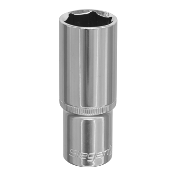 Sealey S0679 Siegen Deep Socket 1/2 inch Sq Drive 24mm