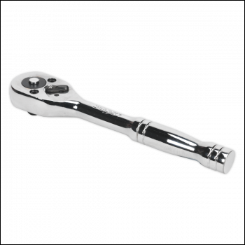 Sealey S0704 Siegen Pear-Head Ratchet Wrench with Flip Reverse 1/4 inch Sq Drive