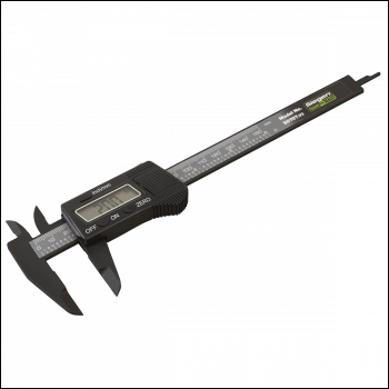 Sealey S0707 Siegen Digital Electronic Vernier Caliper 0-150mm(0-6 inch )