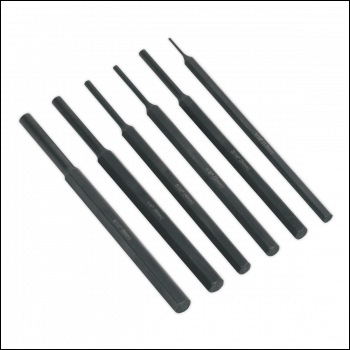 Sealey S0800 Siegen Parallel Pin Punch Set 6pc