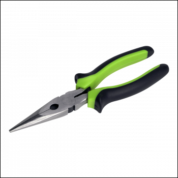 Sealey S0812 Long Nose Pliers Comfort Grip 200mm