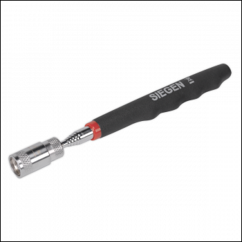 Sealey S0903 Heavy-Duty Magnetic Pick-Up Tool with LED 3.6kg Capacity