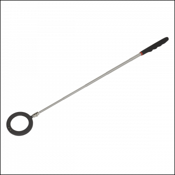 Sealey S0947 Siegen Telescopic Inspection Mirror with LED 75mm