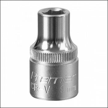 Sealey S1209 Premier Socket 1/2 inch Sq Drive 9mm