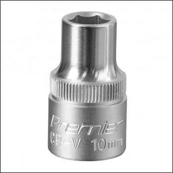 Sealey S1210 Premier Socket 1/2 inch Sq Drive 10mm