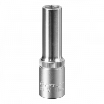Sealey S1211D Premier Deep Socket 1/2 inch Sq Drive 11mm