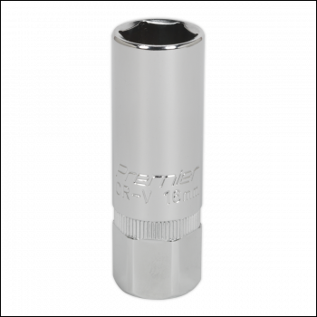 Sealey S12SP10 Premier Spark Plug Socket 1/2 inch Sq Drive 16mm